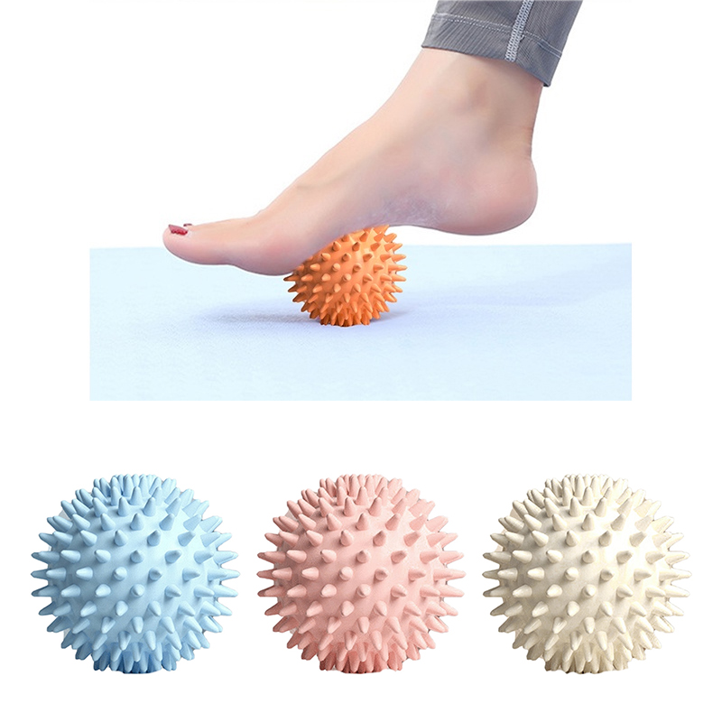 Shoulder Massage Ball - Bola de massagem ouriço para ioga,