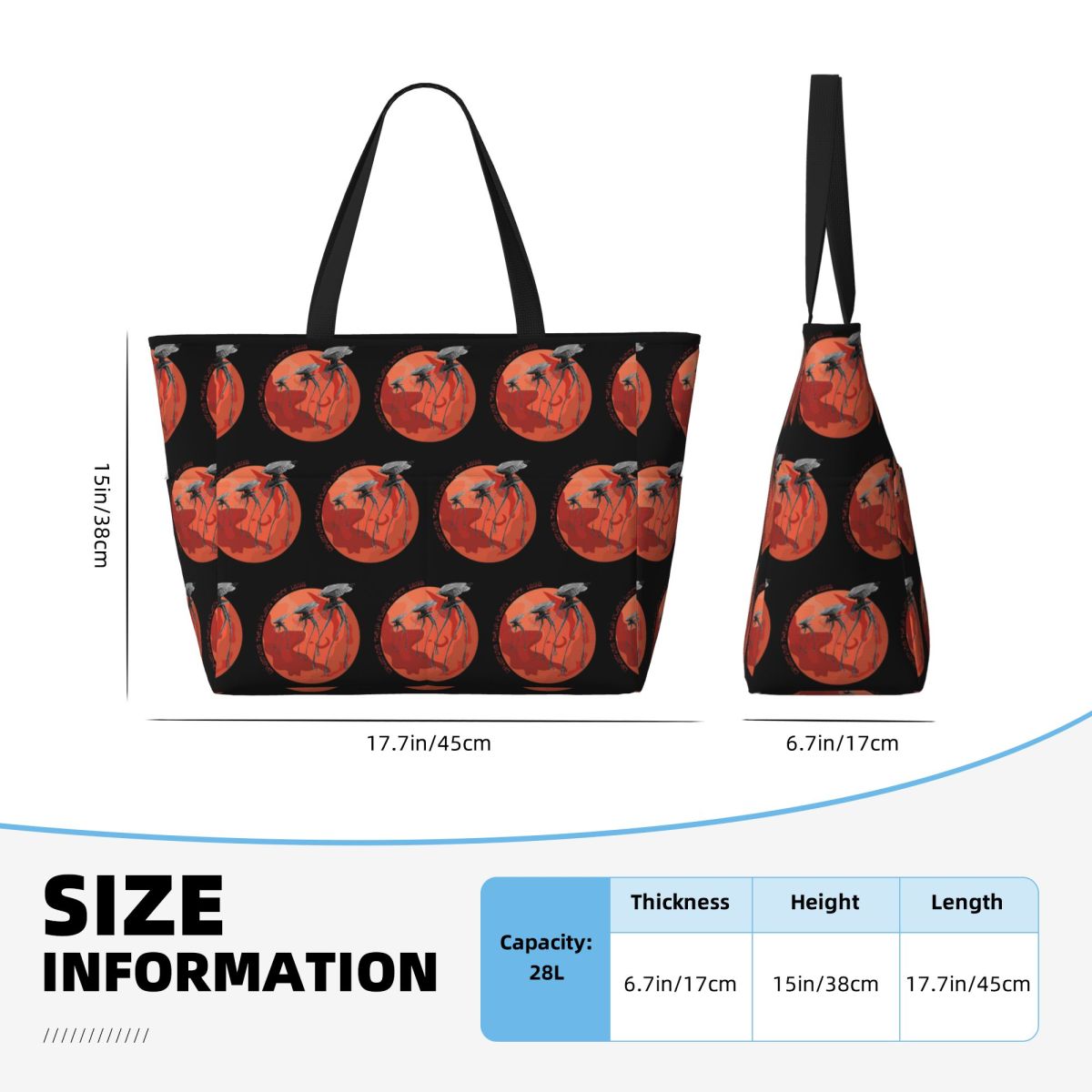Bolsa de praia War Of The Worl - Yoga Fitness Drawing avaliação e preço