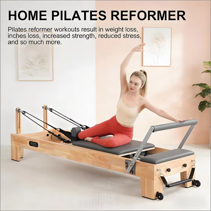 Máquina de Pilates Reformer pa - Yoga Fitness Machine avaliação e preço