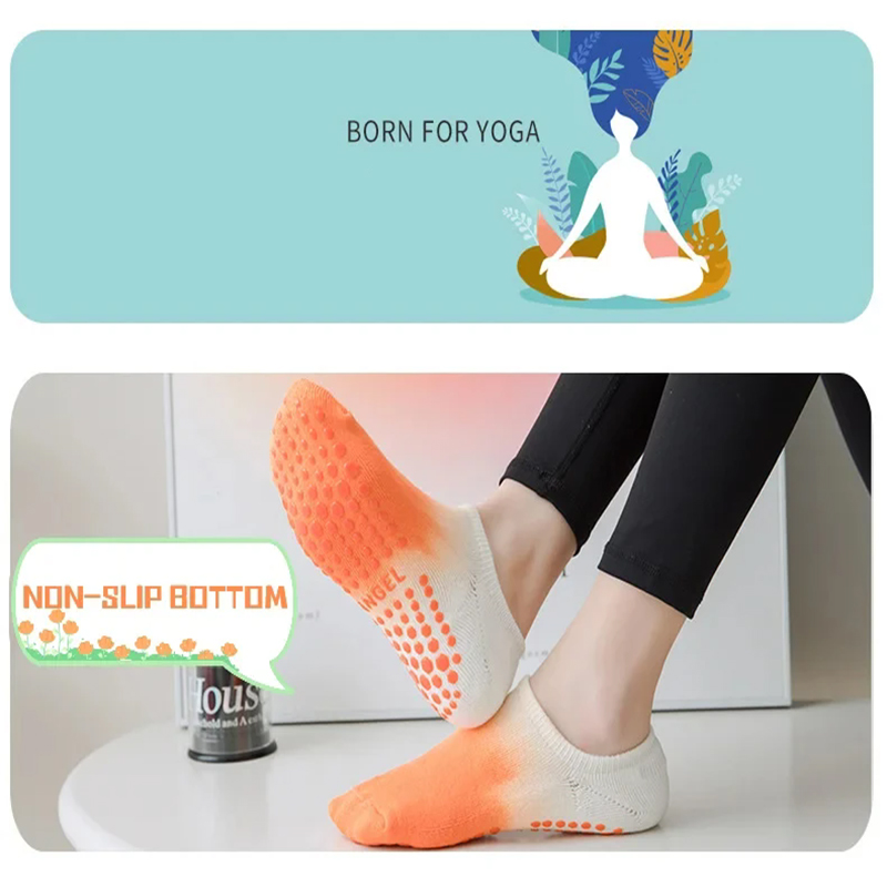 Senhoras coloridas anti desliz - Yoga Daily Fitness avaliação e preço
