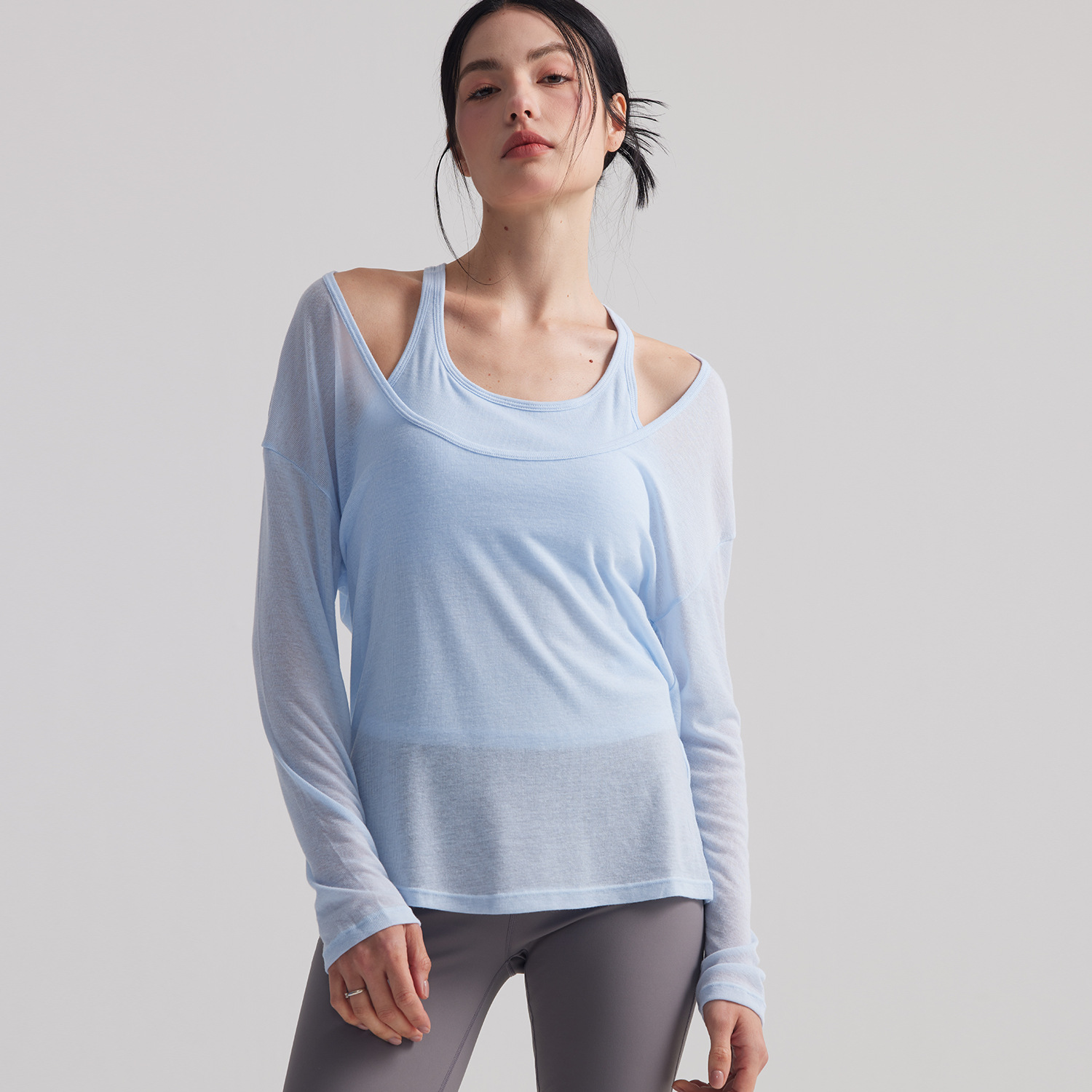 Túnica Feminina Esportiva de M - Yoga Fitness Outfit avaliação e preço