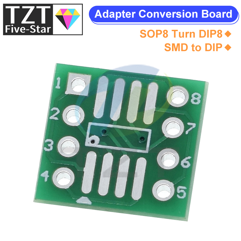 SOP8 para DIP IC adaptador, co - Dip Bar Parallel avaliação e preço